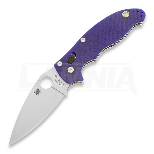 Spyderco Manix 2 CPM S110V Dark Blue G-10 folding knife C101GPDBL2