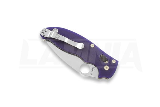 Сгъваем нож Spyderco Manix 2 CPM S110V Dark Blue G-10 C101GPDBL2