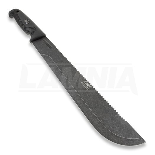 EKA MachBlade W1 bushcraft kés, fekete