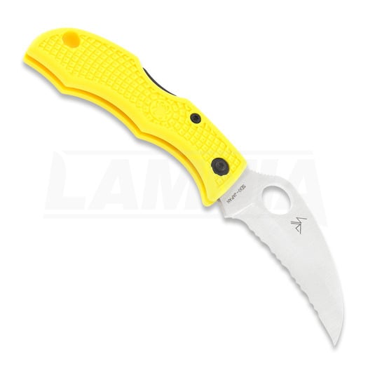 Πτυσσόμενο μαχαίρι Spyderco Ladybug3 Salt Hawkbill LYLS3HB