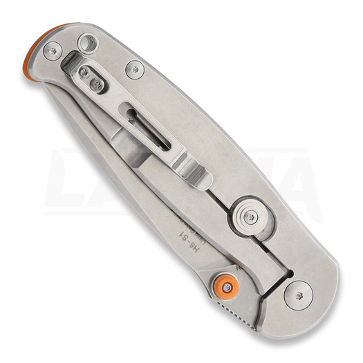 Складной нож RealSteel H6-S1 Framelock, оранжевый 7776