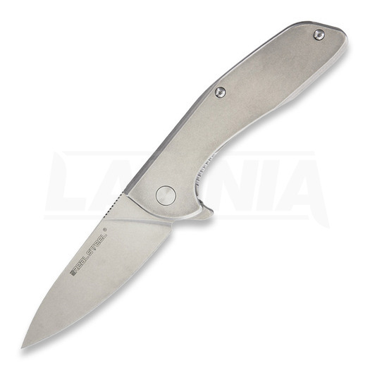 Πτυσσόμενο μαχαίρι RealSteel E571 Framelock Stonewash 7131