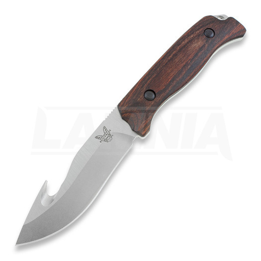 Benchmade Hunt Saddle Mountain Skinner with Hook Dymondwood hunting knife 15003-2