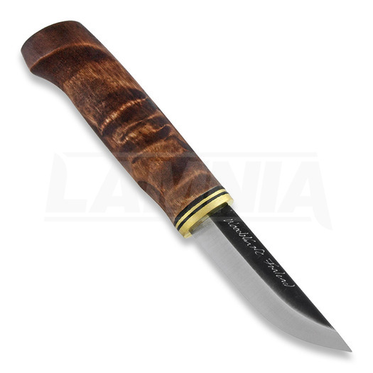 WoodsKnife Perinnepuukko 77 フィンランドのナイフ, stained