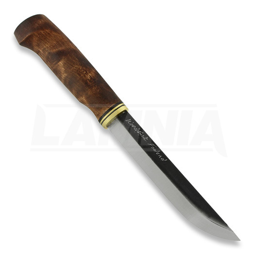 Couteau finlandais WoodsKnife Perinnepuukko 125, stained