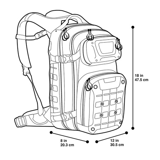 Maxpedition AGR Riftcore Backpack hátizsák RFC