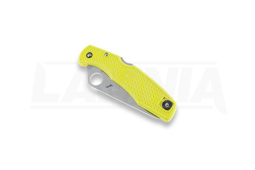 Spyderco Pacific Salt folding knife, yellow C91PYL