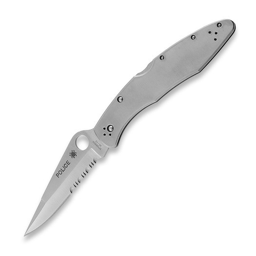 Spyderco Police folding knife, combo edge C07PS