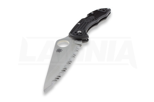 Zavírací nůž Spyderco Delica 4, FRN, spyderedge C11SBK
