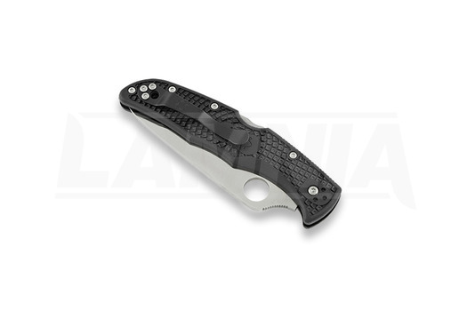 Spyderco Endura 4 folding knife, FRN, black, combo edge C10PSBK