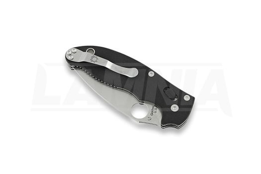 Spyderco Manix 2 折り畳みナイフ, 鋸歯状 C101GPS2