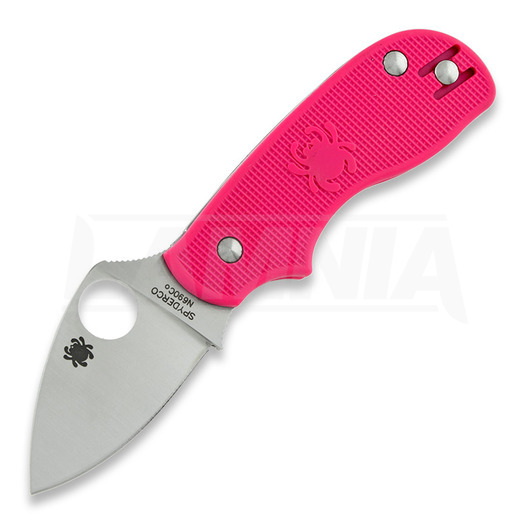 Spyderco Squeak Pink Heals folding knife C154PPN