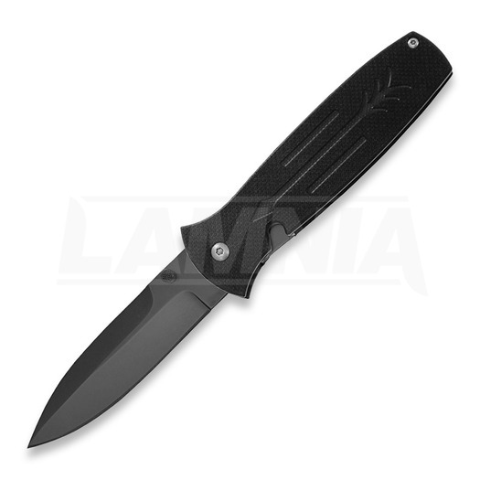 Ontario Dozier Arrow 折り畳みナイフ, 黒 9101