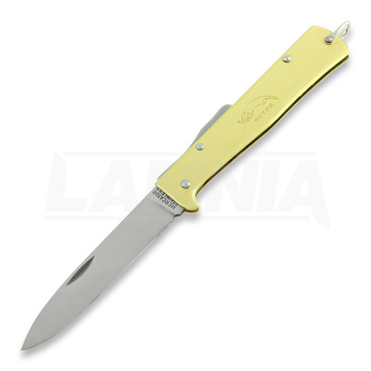 Πτυσσόμενο μαχαίρι Otter Mercator Large pocket knife, brass
