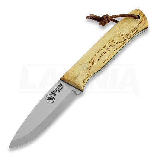 Casström Woodsman knife, curly birch 10804