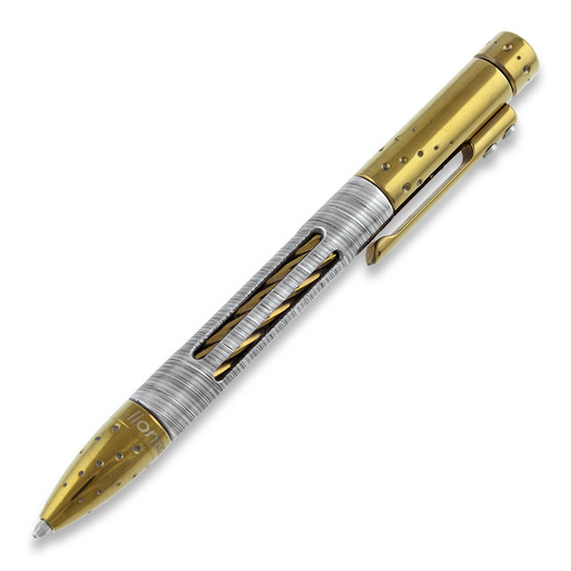 Lionsteel Nyala Damascus pen, bronze glossy NYSDTBRS