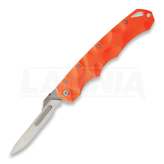 Havalon Piranta-Stag Quik-Change 折り畳みナイフ, オレンジ色