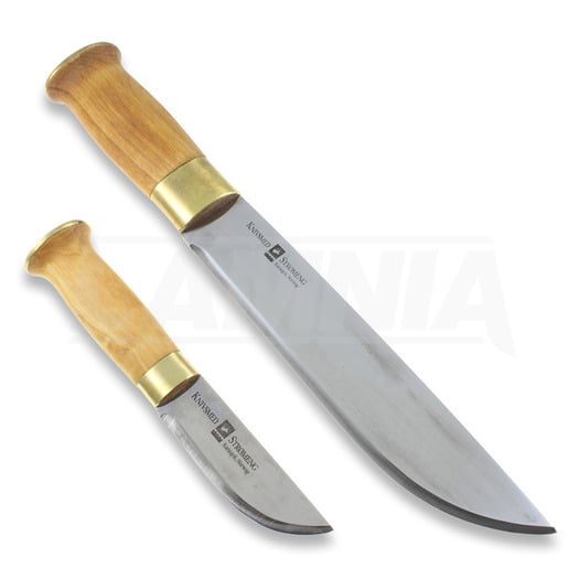 Knivsmed Stromeng Samekniv 8 + 3.5 dupla kés