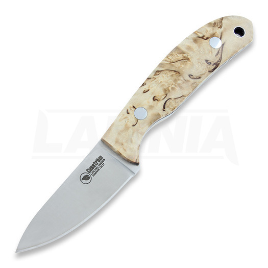 Casström Safari סכין, hollow grind, Birch 10618