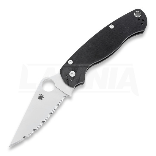 Spyderco Para Military 2 folding knife, spyderedge C81GS2
