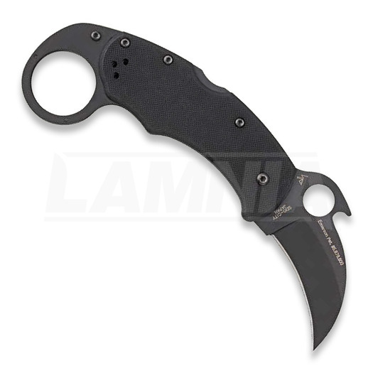 Spyderco Karahawk folding knife, black C170GBBKP