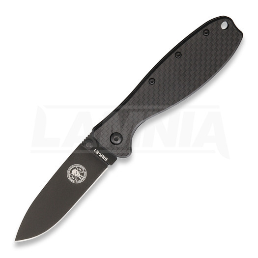 ESEE Zancudo D2 סכין מתקפלת, carbon fiber, שחור