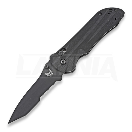 Benchmade Stryker folding knife, combo, black 909SBK