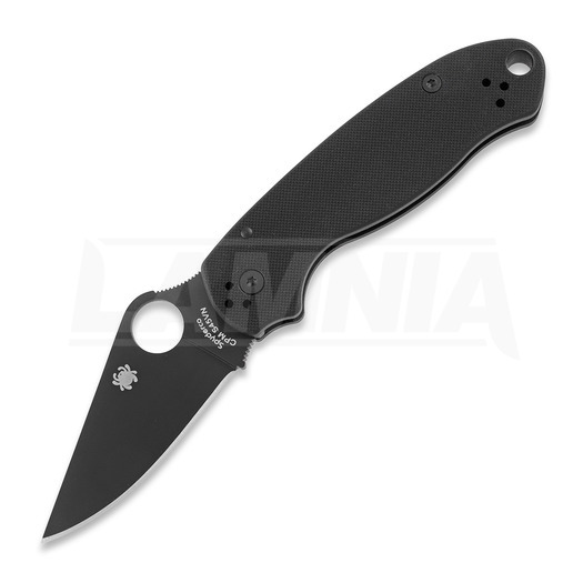 Spyderco Para 3 折り畳みナイフ, 黒 C223GPBK