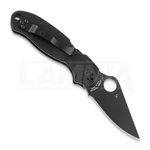 Spyderco Para 3 folding knife, black C223GPBK