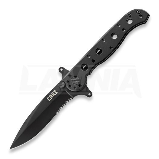 CRKT M21-10KSF folding knife, triple point serrations