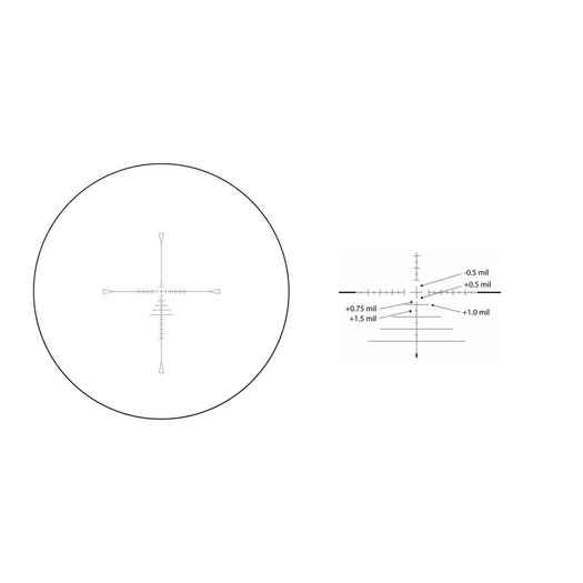 MTC Optics Viper-Pro 3-18x50 geværsigte