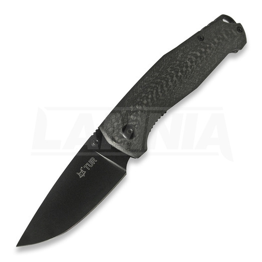 Fox Tur 折り畳みナイフ, 黒 FX-528B