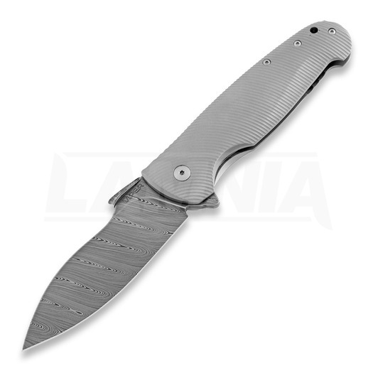 Viper Italo Titanium Damascus Framelock folding knife VA5944TI