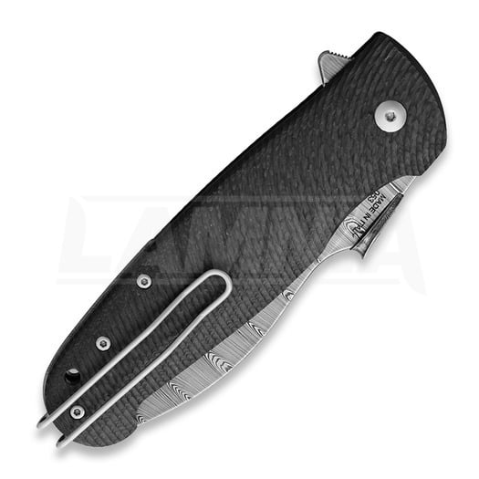 Viper Italo Carbon Fiber Damascus Liner Lock 折叠刀 VA5948FC