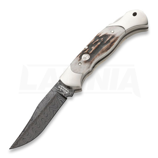 Böker Scout Stag Damascus folding knife 112116DAM