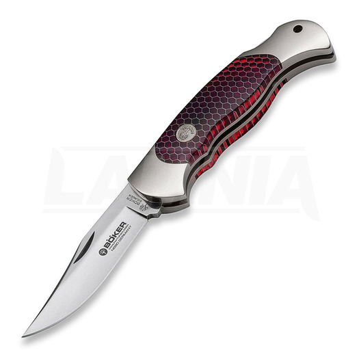 Böker Scout Honeycomb folding knife, red 112502