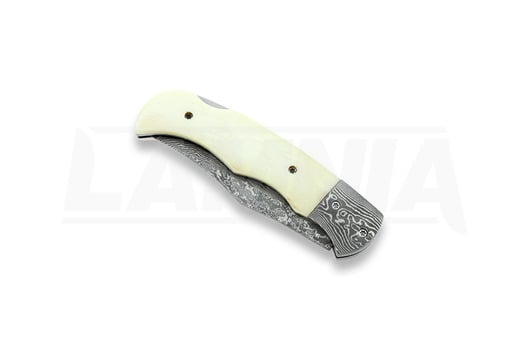 Böker Magnum Damascus Bone folding knife 01MB180DAM