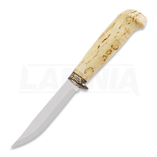 Marttiini DeLuxe Lynx knife with bronze finger guard 450012
