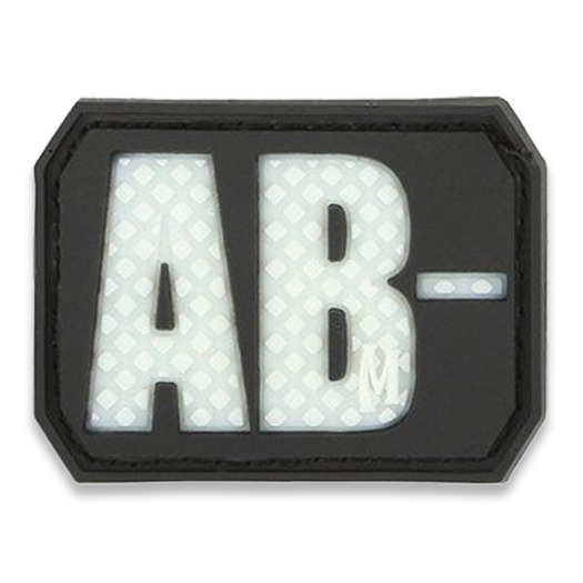 Emblemă Maxpedition AB- Blood type, glow BTABNZ