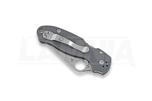 Spyderco Para 3 G-10 Dark Gray Maxamet folding knife C223GPDGY
