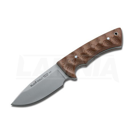 Muela Rhino Micarta hunting knife, brown