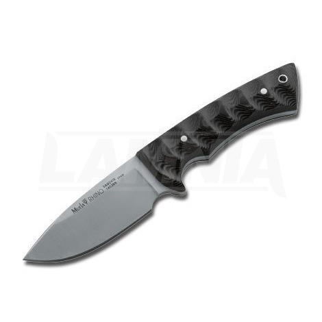 Cuchillo de caza Muela Rhino Micarta, negro