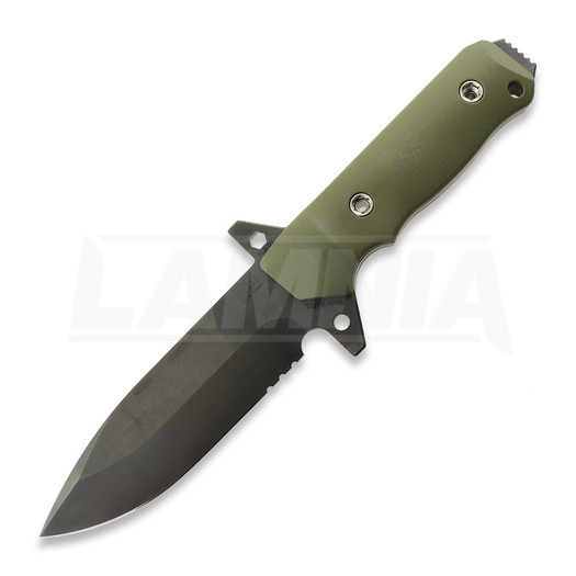 Cuțit 1881 Knifeworks AIO-2, OD Green G-10