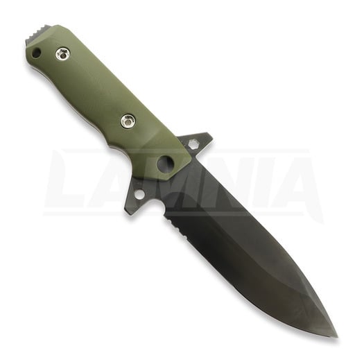 1881 Knifeworks AIO-2 veitsi, OD Green G-10