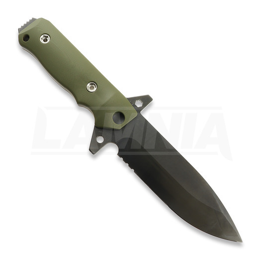 Couteau 1881 Knifeworks AIO-2, OD Green G-10