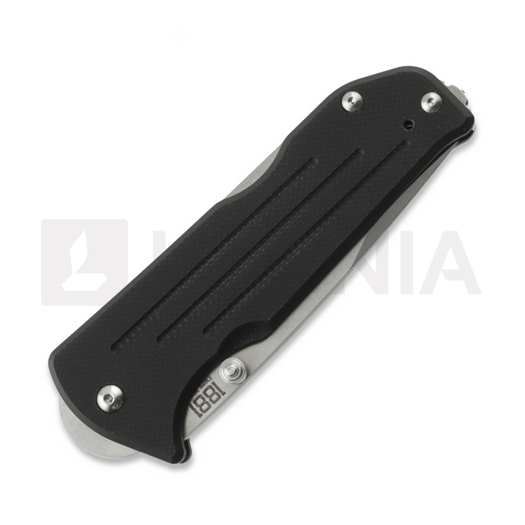 Складной нож 1881 Knifeworks Bourbon, Black G-10