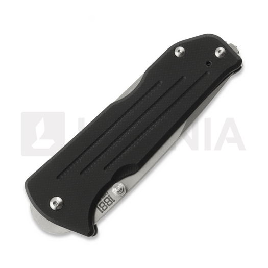 Складний ніж 1881 Knifeworks Bourbon, Black G-10