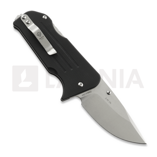 Navaja 1881 Knifeworks Broadway, Black G-10