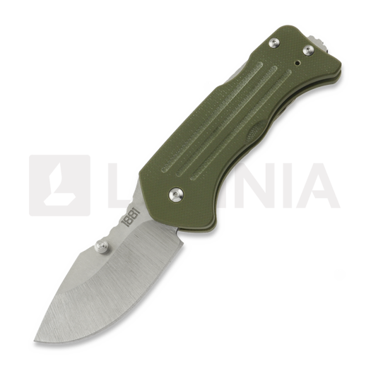 Navaja 1881 Knifeworks Lombard, OD Green G-10