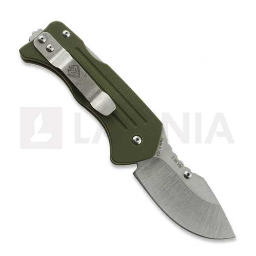 Coltello pieghevole 1881 Knifeworks Lombard, OD Green G-10